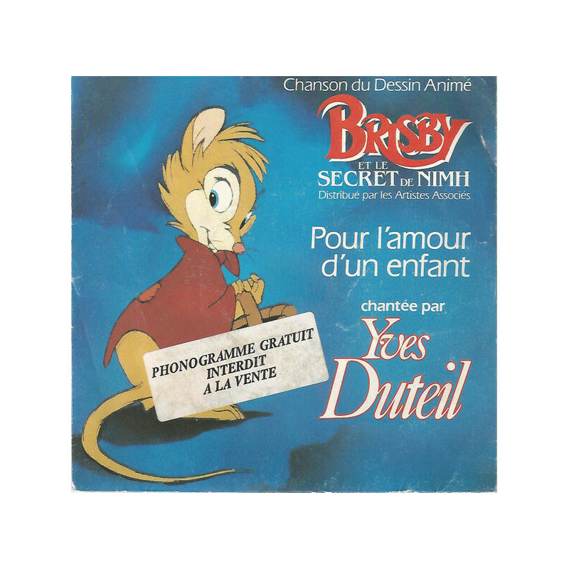 Pour L'amour D'un Enfant - Chanson Du Dessin Animé Brisby Et Le...