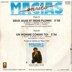 Deux Ailes Et Trois Plumes / Un Homme Comme Toi