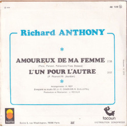Amoureux De Ma Femme / L'un Pour L'autre