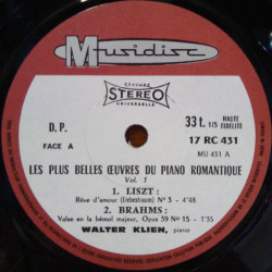 Les Plus Belles Œuvres Du Piano Romantique