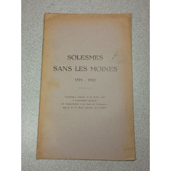 Solesmes sans les moines 1791-1832