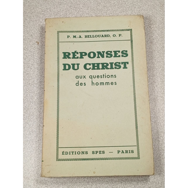 Réponses du Christ