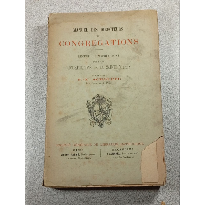 Manuel des directeurs de congrégations