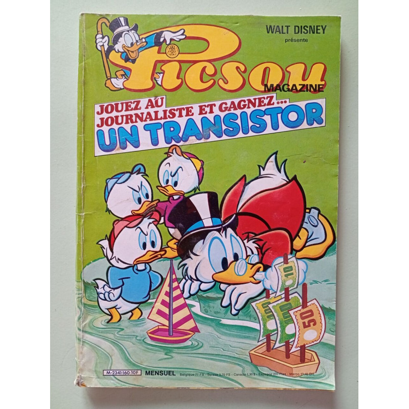 Picsou N°160 septembre 1985