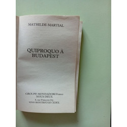 Quiproquo à Budapest