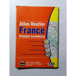 Atlas Routier France Belgique-Luxembourg