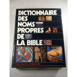 Dictionnaire des noms propres de la Bible