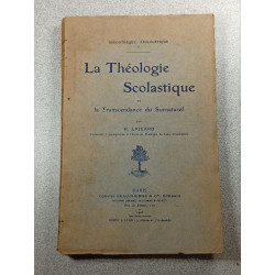 La Théologie Scolastique et la Transcendance du Surnaturel
