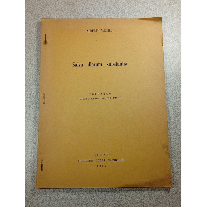 Salva illorum substantia