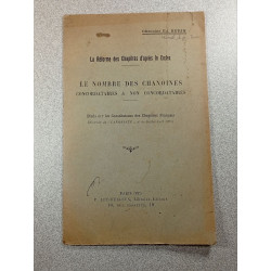 La Réforme des Chapitres d'après le Codex / Le Nombre des...