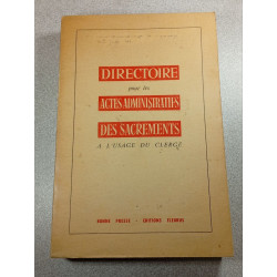 Directoire pour les actes administratifs des sacrements