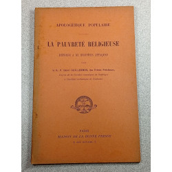 La pauvreté religieuse