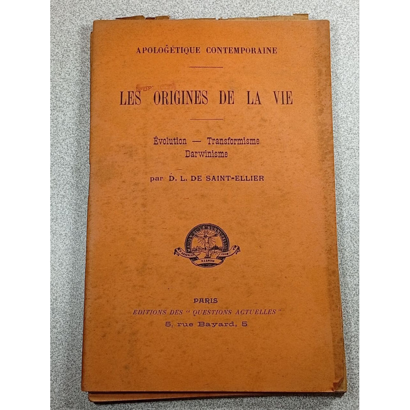 Les origines de la vie