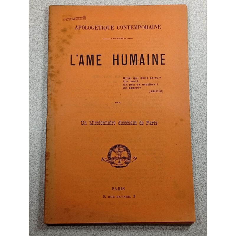 L'âme humaine