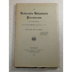 De Reticentia Voluntaria Peccatorum in Confessione