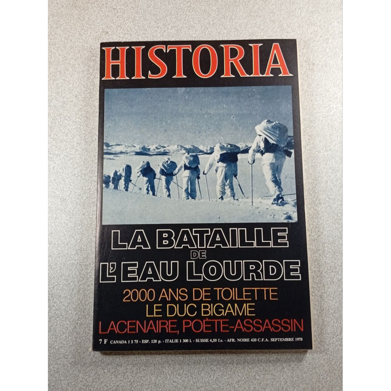 Historia n°382 La Bataille de l'eau lourde