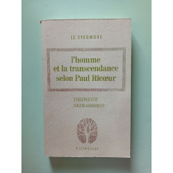 L'homme et la transcendance selon Paul Ricœur