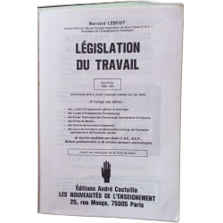 Legislation du Travail 80/81