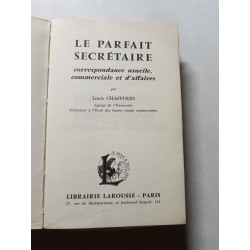 Le parfait secrétaire