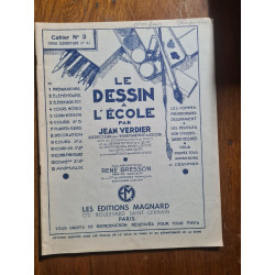 Le Dessin A L'ecole. Cahier N°3. Cours Elementaire 2e Annee....