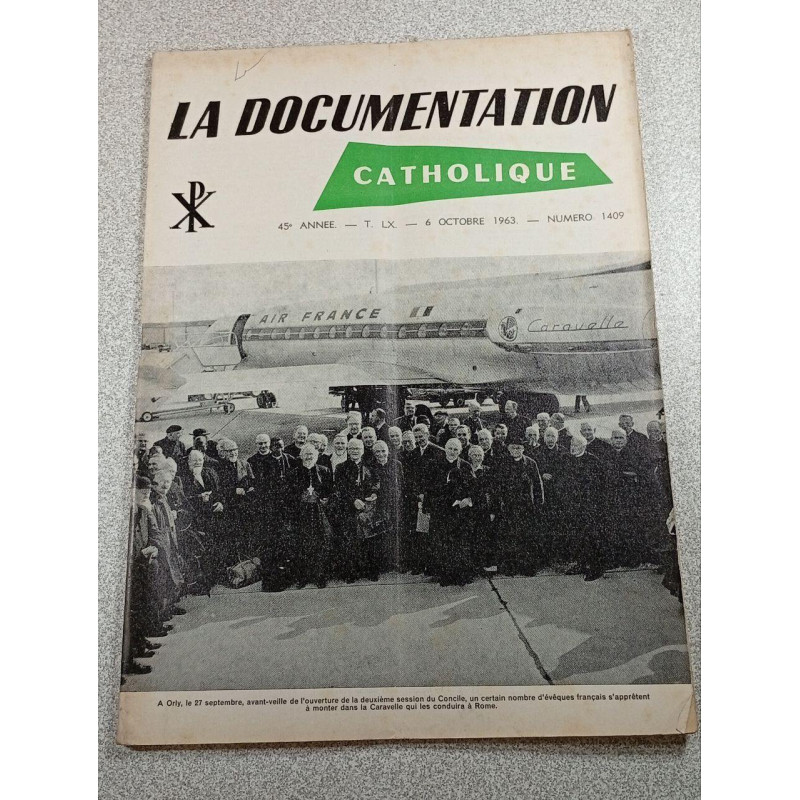 La Documentation Catholique n°1409