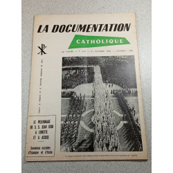 La Documentation Catholique n°1386
