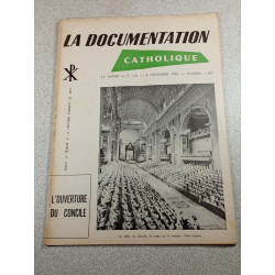 La Documentation Catholique n°1387