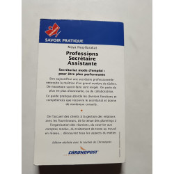 Professions Secrétaire Assistante