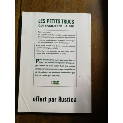 Les petits trucs qui facilitent la vie