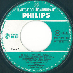 Trois Danses Populaires De L' U.R.S.S