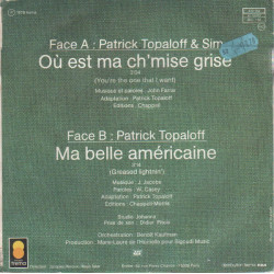 Où Est Ma Ch'mise Grise ? / Ma Belle Américaine