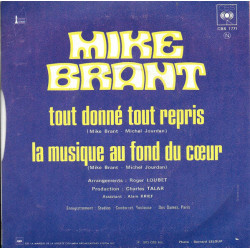 Tout Donné Tout Repris