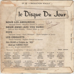 Le Disque Du Jour N°19