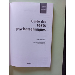 Guide des tests psychotechniques
