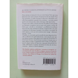 99 choses à faire en attendant la fin du monde