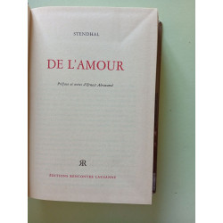 De l'amour