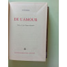 De l'amour