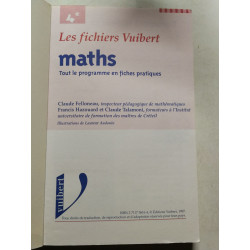 Maths 4eme. Tout Le Programme En Fiches Pratiques
