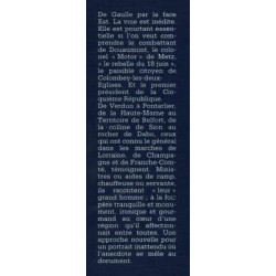 Vagner DE GAULLE DANS L'EST Temoignages Confidences