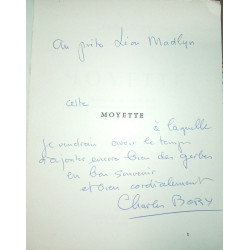 Moyette (avec signature)