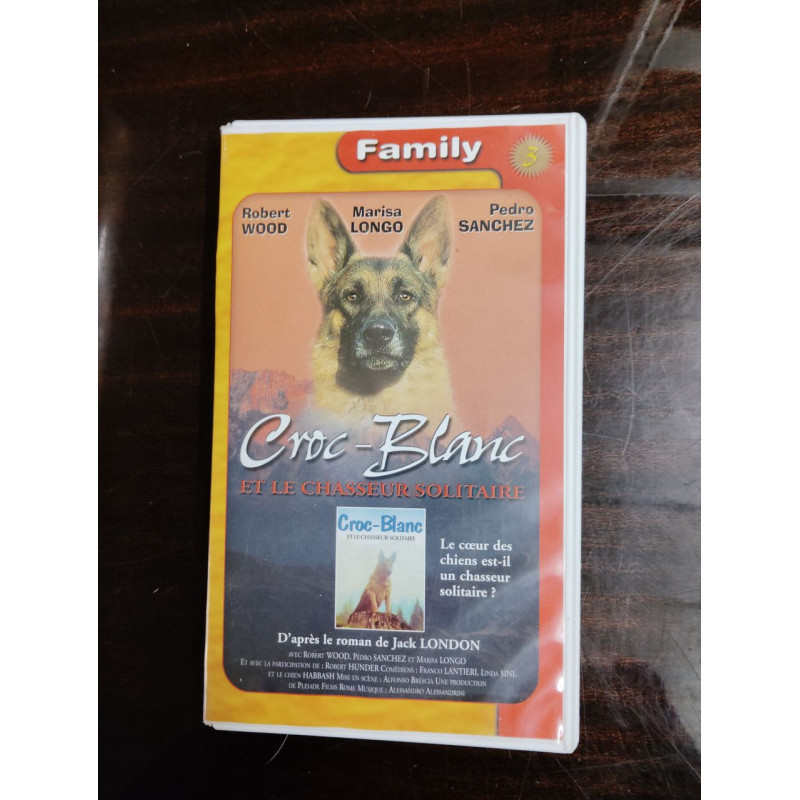 VHS - Croc-Blanc et le chasseur solitaire