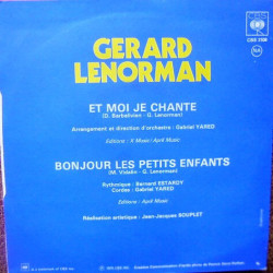 Et Moi Je Chante