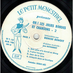 Oh ! Les Jolies Rondes Et Chansons N° 2