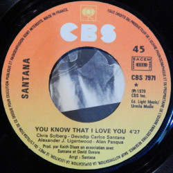 You Know That I Love You