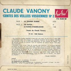 Contes Des Veillées Vosgiennes N° 2