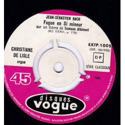 Adagio Per Archi Ed Organo / Fugue En Si Mineur Sur Un Thème De...