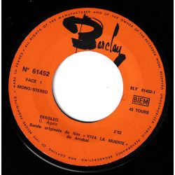 Viva La Muerte (Bande Originale Du Film De Arrabal)