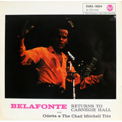 Belafonte Returns To Carnegie Hall