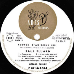 Paul Eluard Dit Par Gérard Philipe
