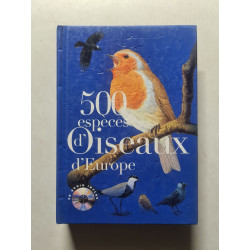 500 espèces d'oiseaux d'Europe